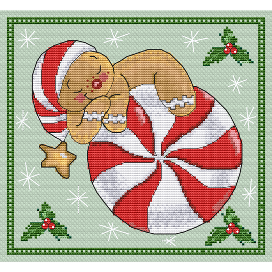 Christmas cross stitch pattern | cross stitch Christmas tree ornament Winter Holiday decor| PDF cross stitch | Instant download