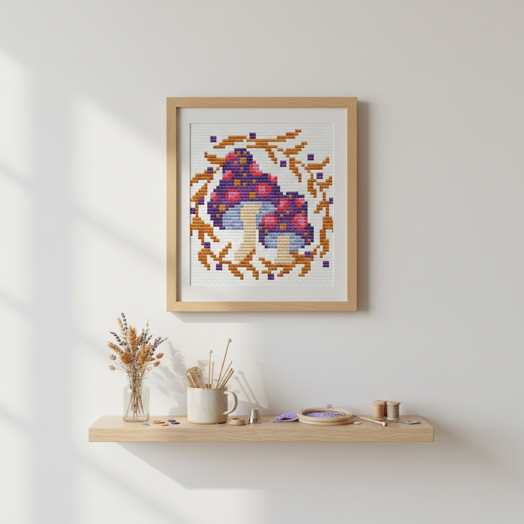 Forest Magic Cross Stitch Pattern 🍄