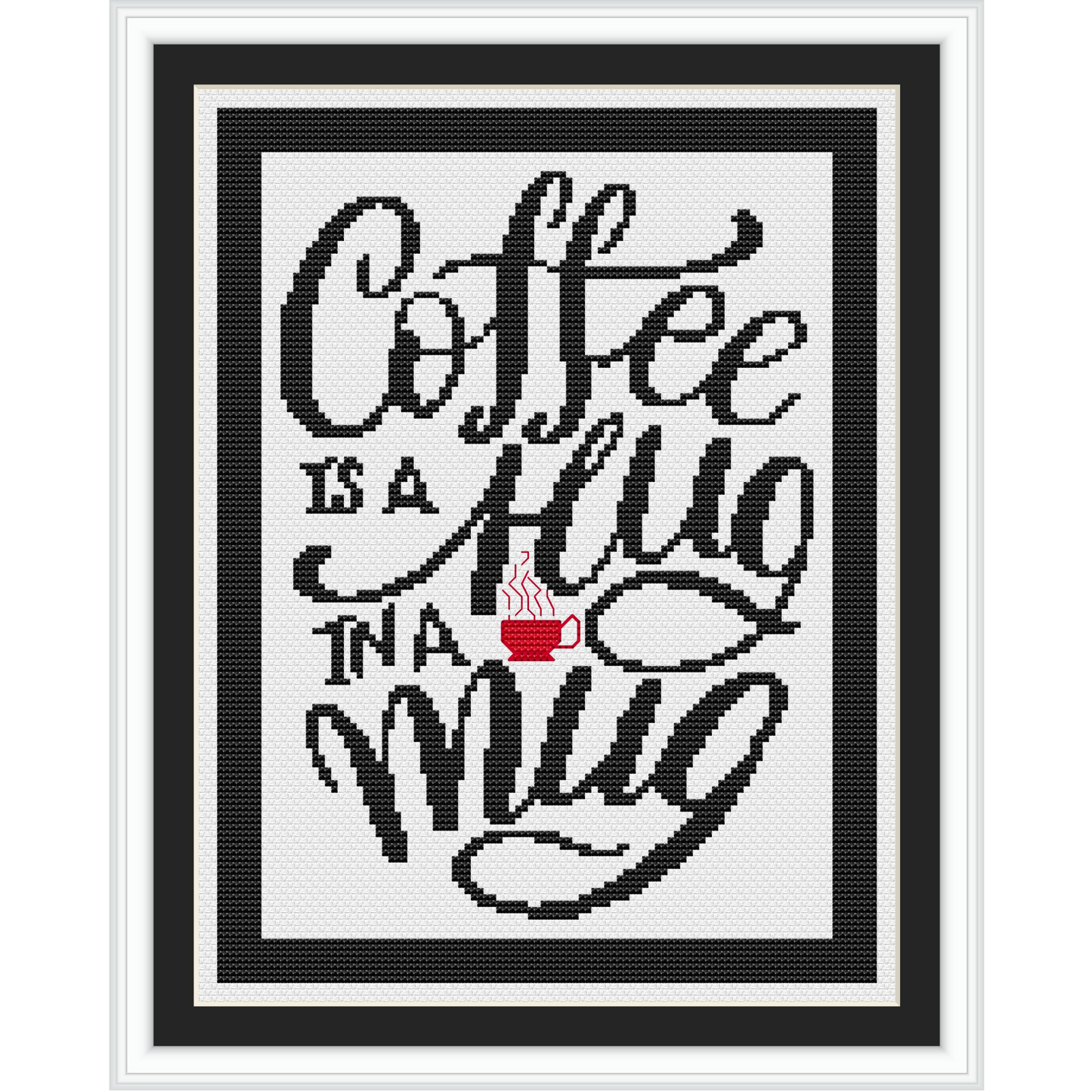 Quotes and signs cross stitch pattern | Love cross stitch embroidery | Inspirational cross stitch quote
