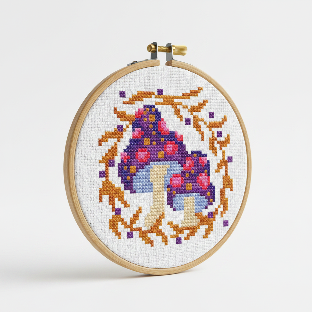 Forest Magic Cross Stitch Pattern 🍄