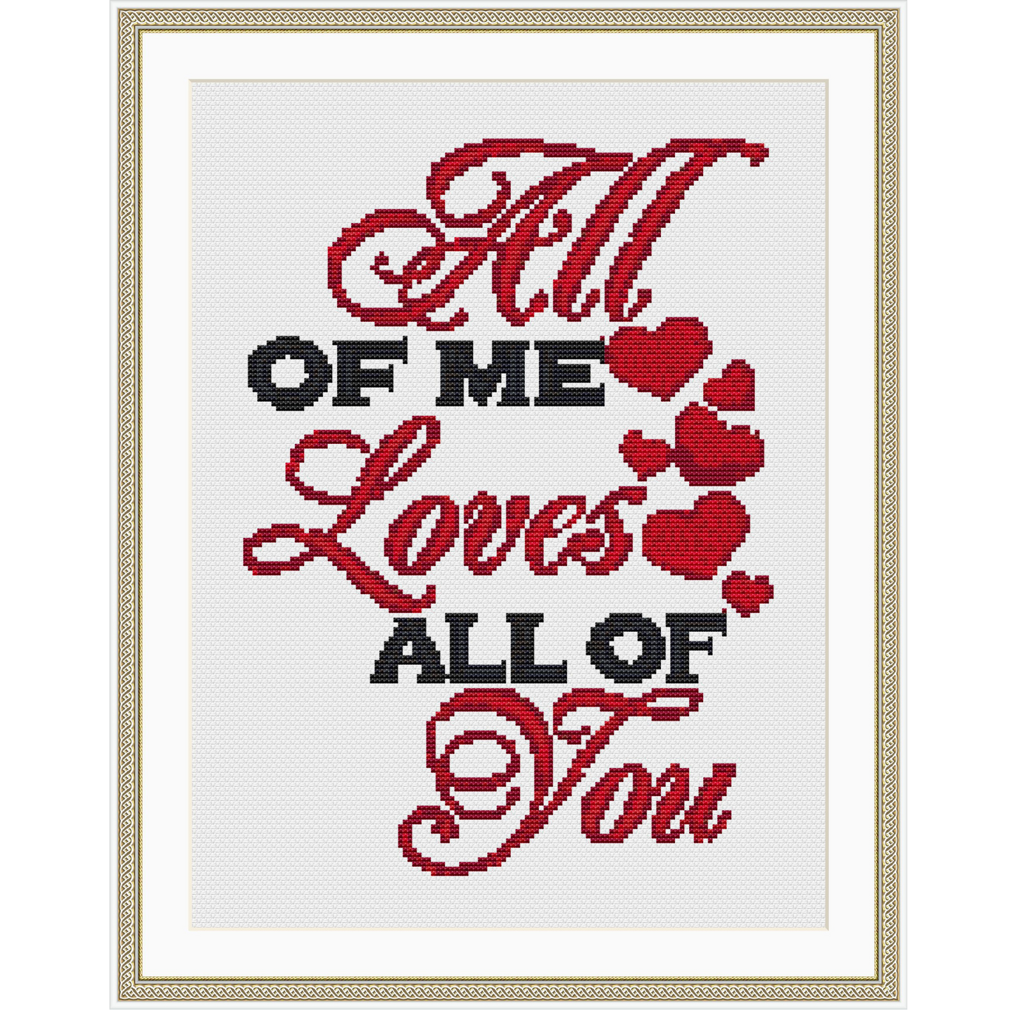 Quotes and signs cross stitch pattern | Love cross stitch embroidery | Inspirational cross stitch quote