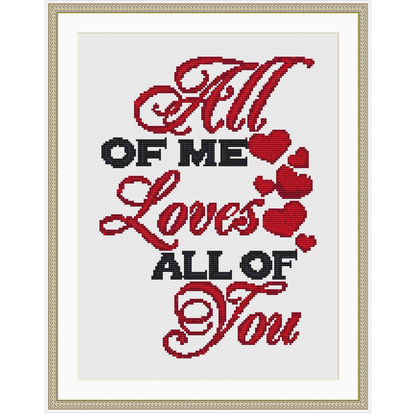 Quotes and signs cross stitch pattern | Love cross stitch embroidery | Inspirational cross stitch quote