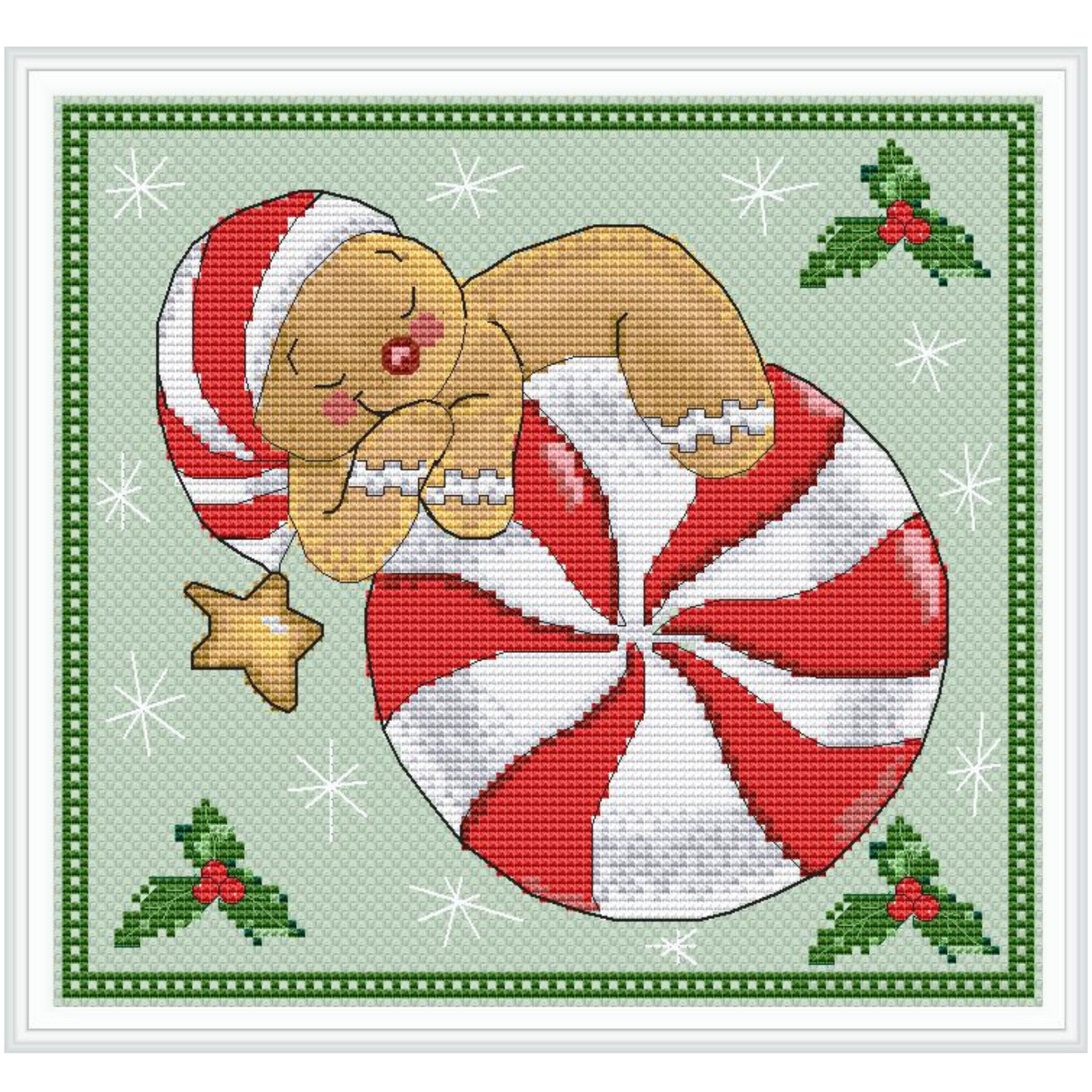 Christmas cross stitch pattern | cross stitch Christmas tree ornament Winter Holiday decor| PDF cross stitch | Instant download