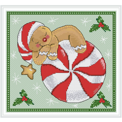 Christmas cross stitch pattern | cross stitch Christmas tree ornament Winter Holiday decor| PDF cross stitch | Instant download