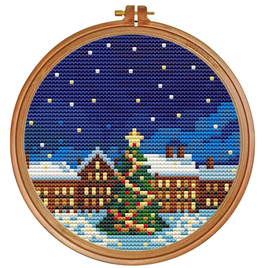 Christmas City — Cross Stitch Pattern PDF