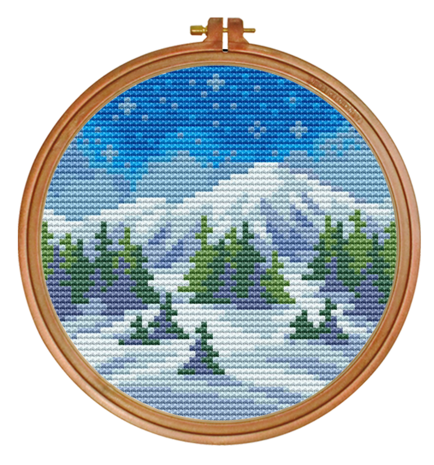 Mountain Frost — Cross Stitch Pattern