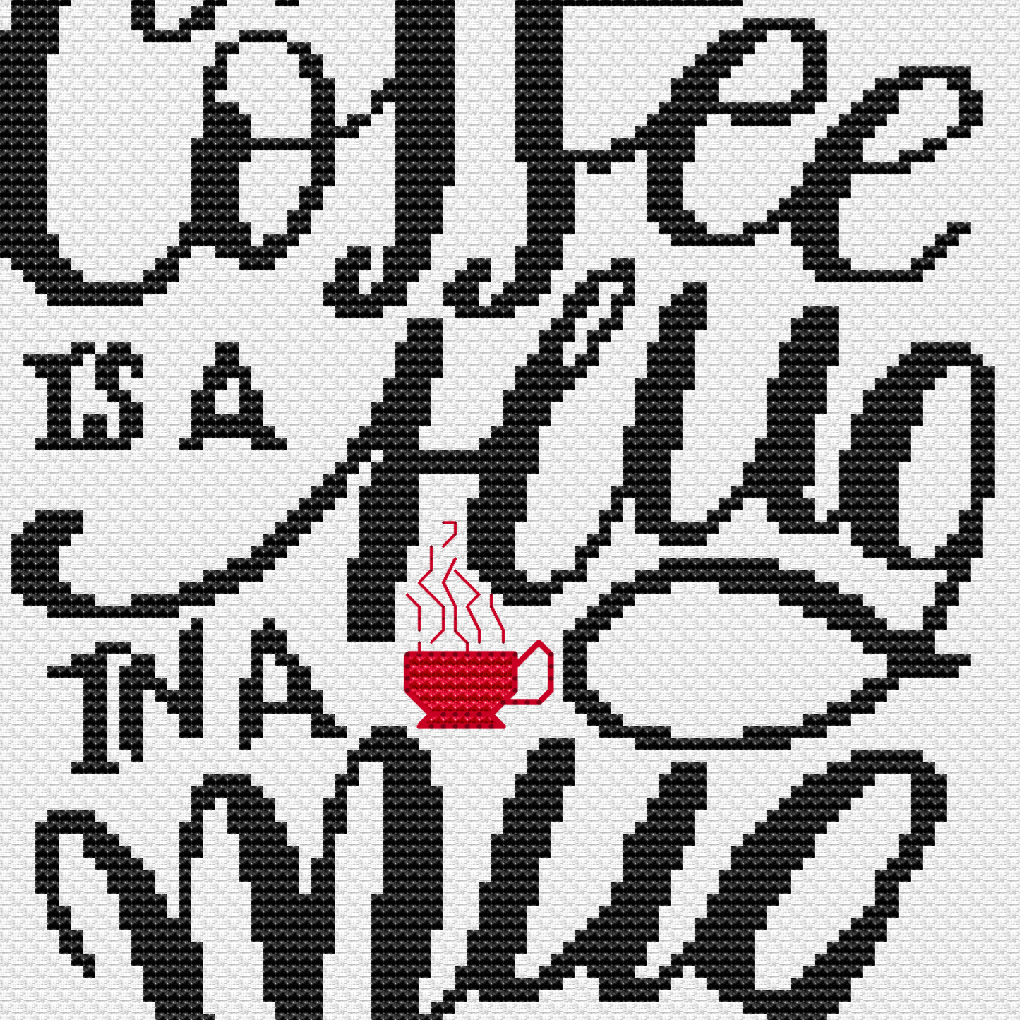 Quotes and signs cross stitch pattern | Love cross stitch embroidery | Inspirational cross stitch quote