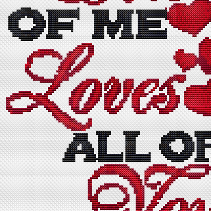 Quotes and signs cross stitch pattern | Love cross stitch embroidery | Inspirational cross stitch quote