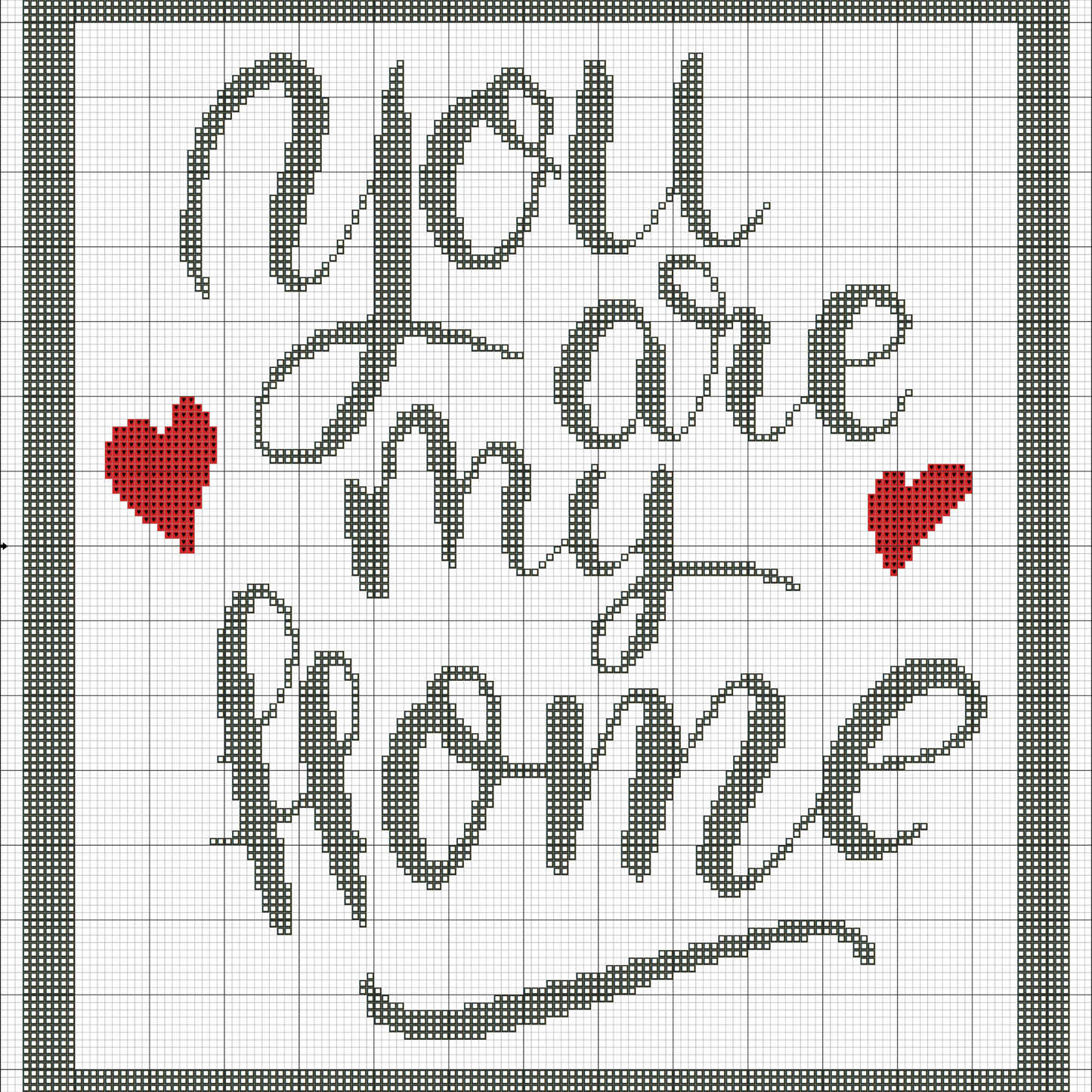 Quotes and signs cross stitch pattern | Love cross stitch embroidery | Inspirational cross stitch quote