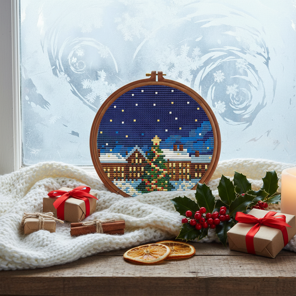 Christmas City — Cross Stitch Pattern PDF