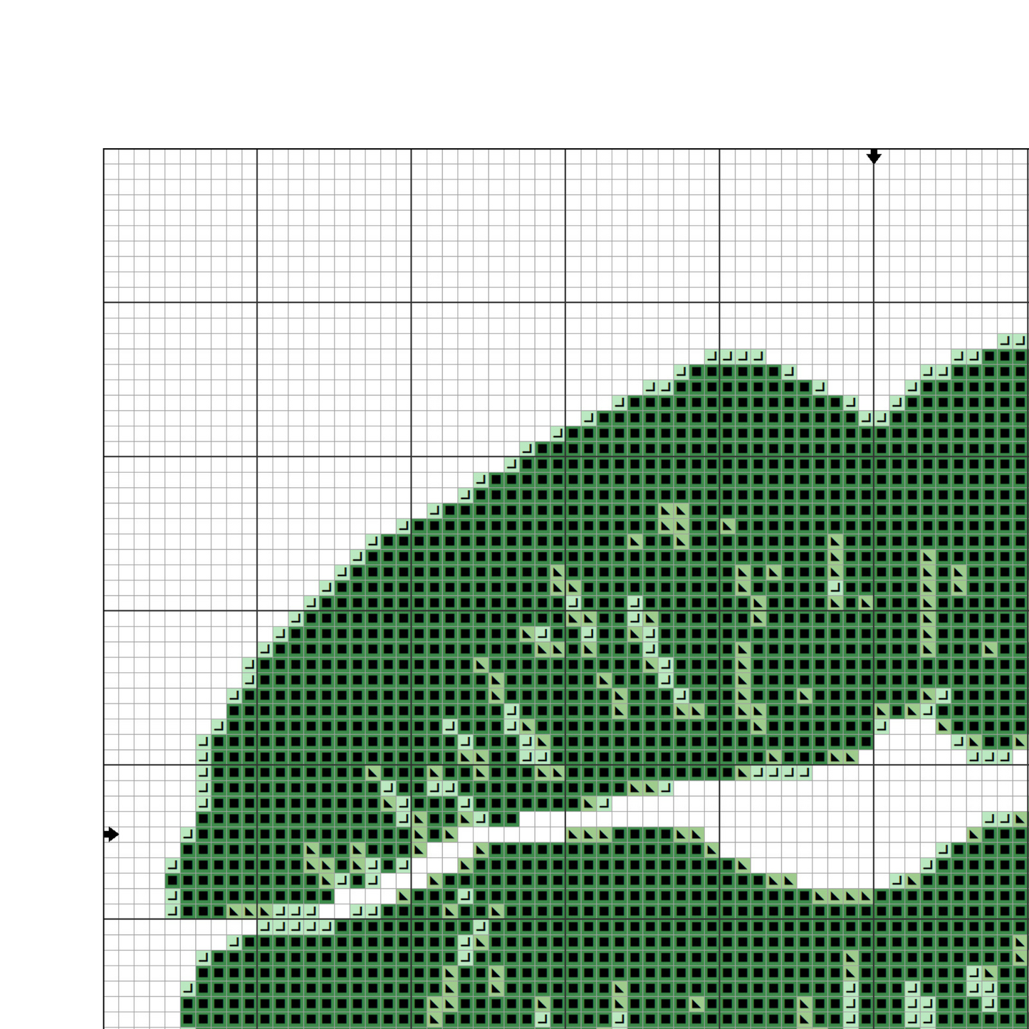 Kiss Cross Stitch Pattern | Monochrome Cross Stitch Pattern |PDF instant download