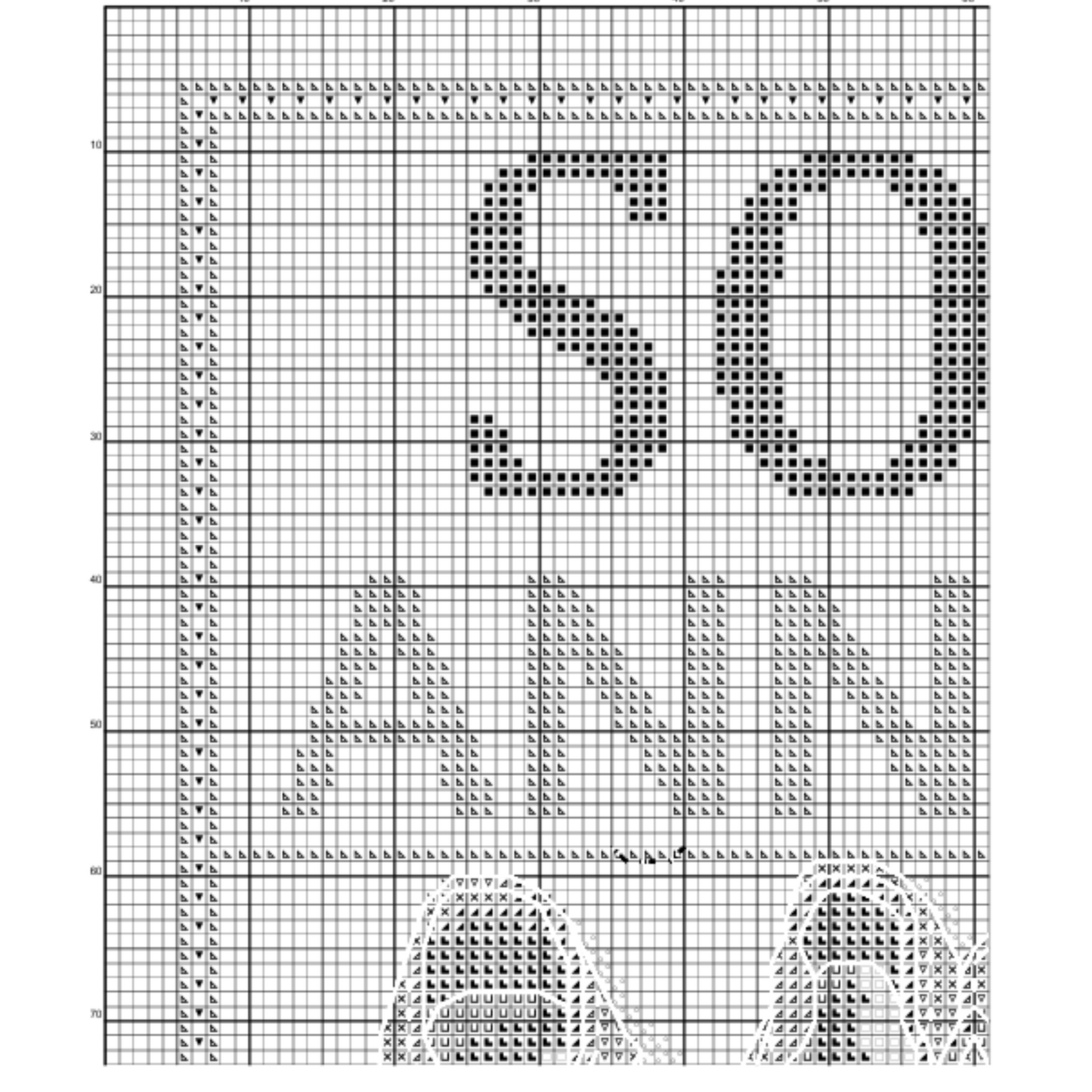 Birth announcement modern cross stitch pattern, baby, personalized, boy girl nursery decor, counted, chart, gift DIY, digital PDF
