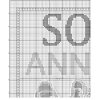 Birth announcement modern cross stitch pattern, baby, personalized, boy girl nursery decor, counted, chart, gift DIY, digital PDF