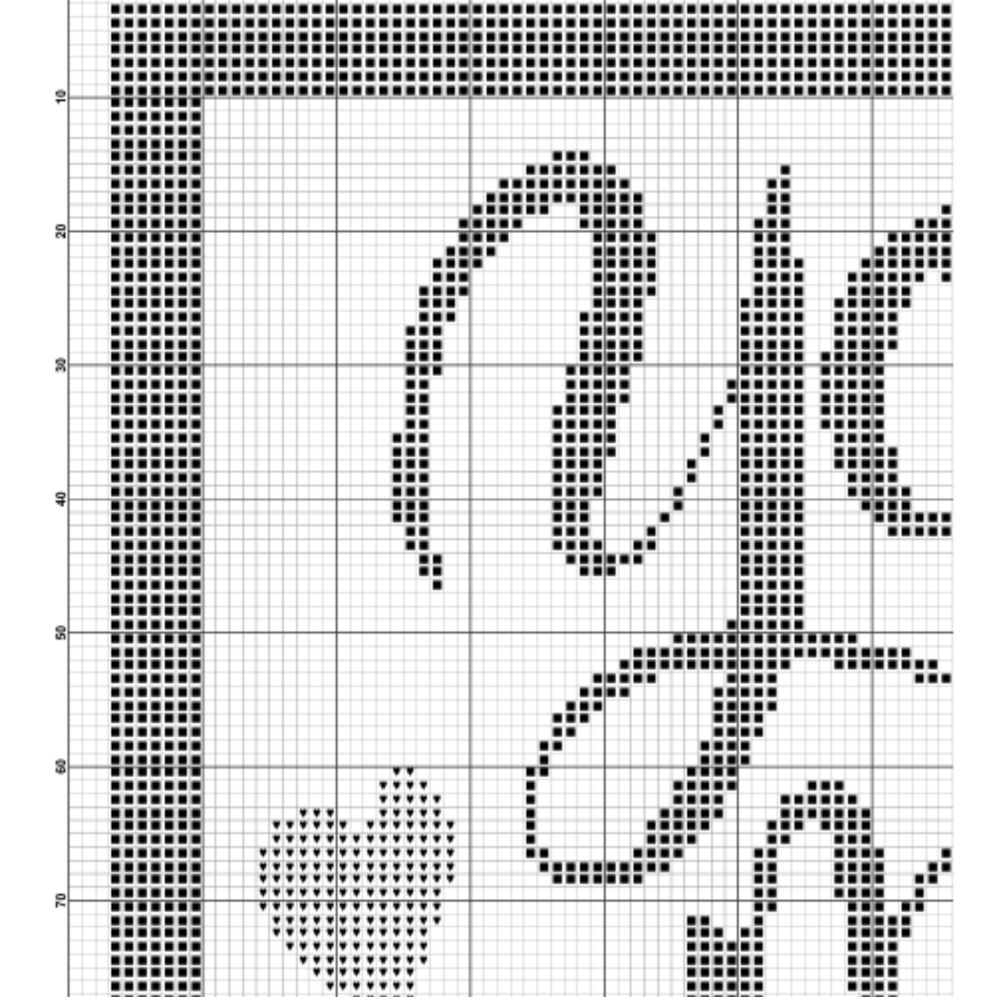 Quotes and signs cross stitch pattern | Love cross stitch embroidery | Inspirational cross stitch quote