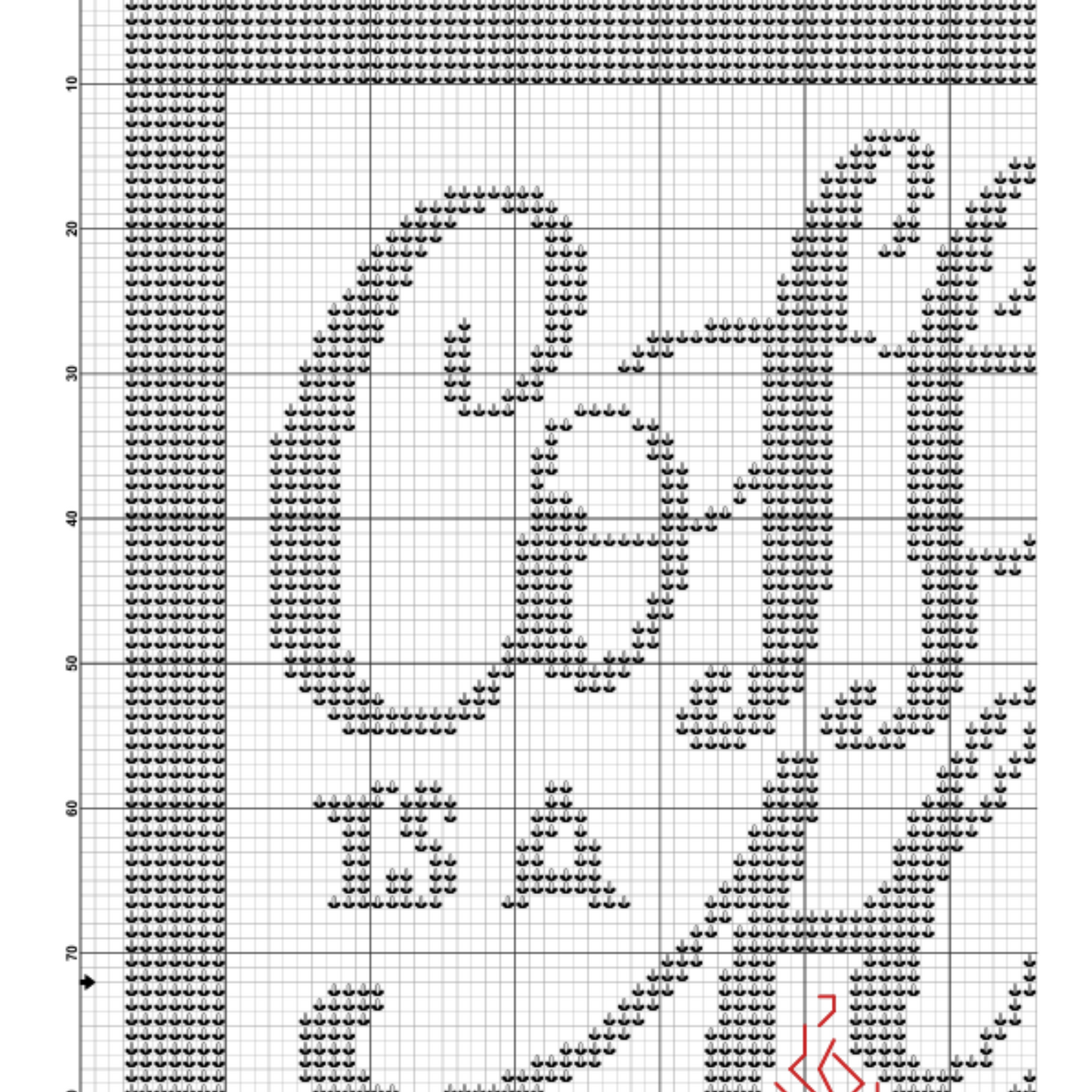 Quotes and signs cross stitch pattern | Love cross stitch embroidery | Inspirational cross stitch quote