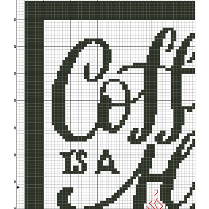 Quotes and signs cross stitch pattern | Love cross stitch embroidery | Inspirational cross stitch quote