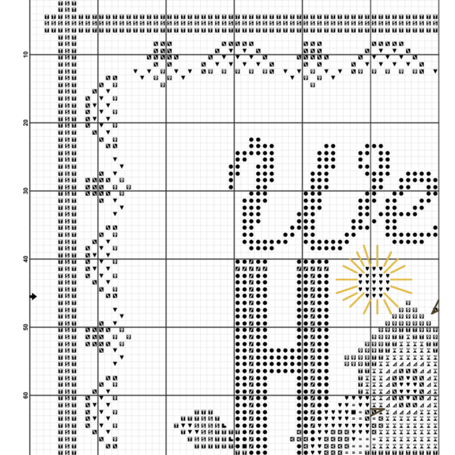 Welcome Home Cross Stitch PDF | Instant Download | Cute Counted Cross Stitch Chart