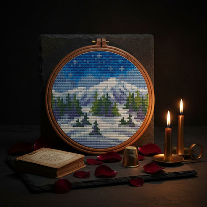 Mountain Frost — Cross Stitch Pattern