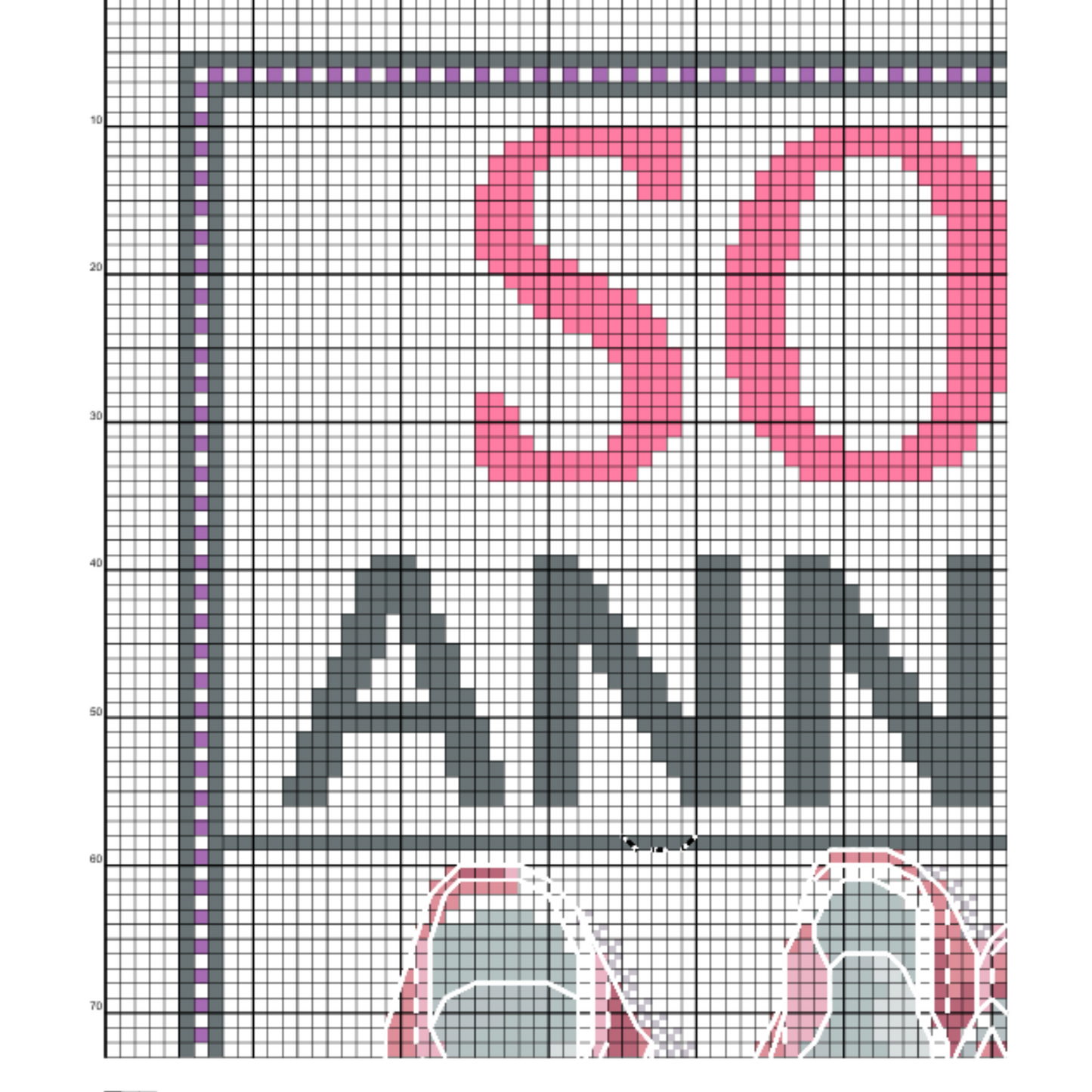 Birth announcement modern cross stitch pattern, baby, personalized, boy girl nursery decor, counted, chart, gift DIY, digital PDF