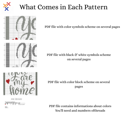 Quotes and signs cross stitch pattern | Love cross stitch embroidery | Inspirational cross stitch quote