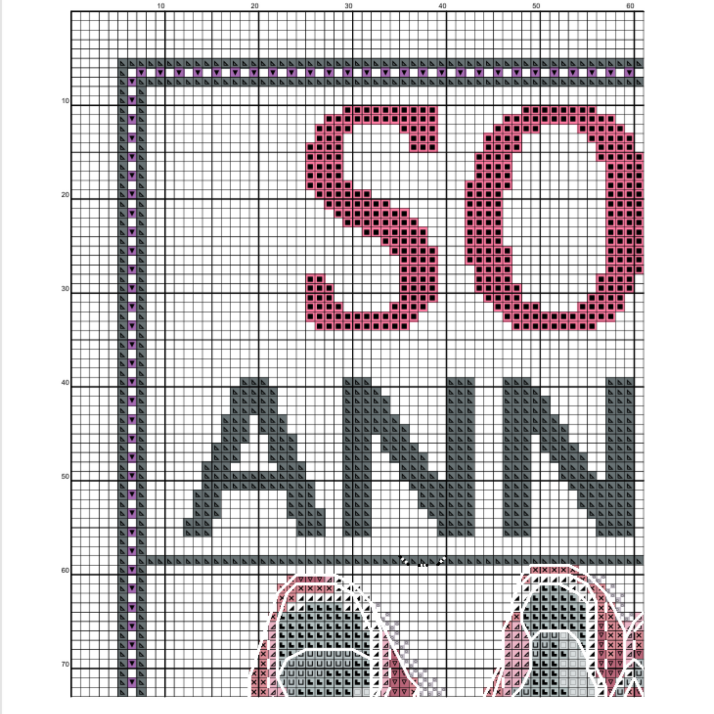 Birth announcement modern cross stitch pattern, baby, personalized, boy girl nursery decor, counted, chart, gift DIY, digital PDF