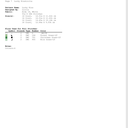 Kiss Cross Stitch Pattern | Monochrome Cross Stitch Pattern |PDF instant download