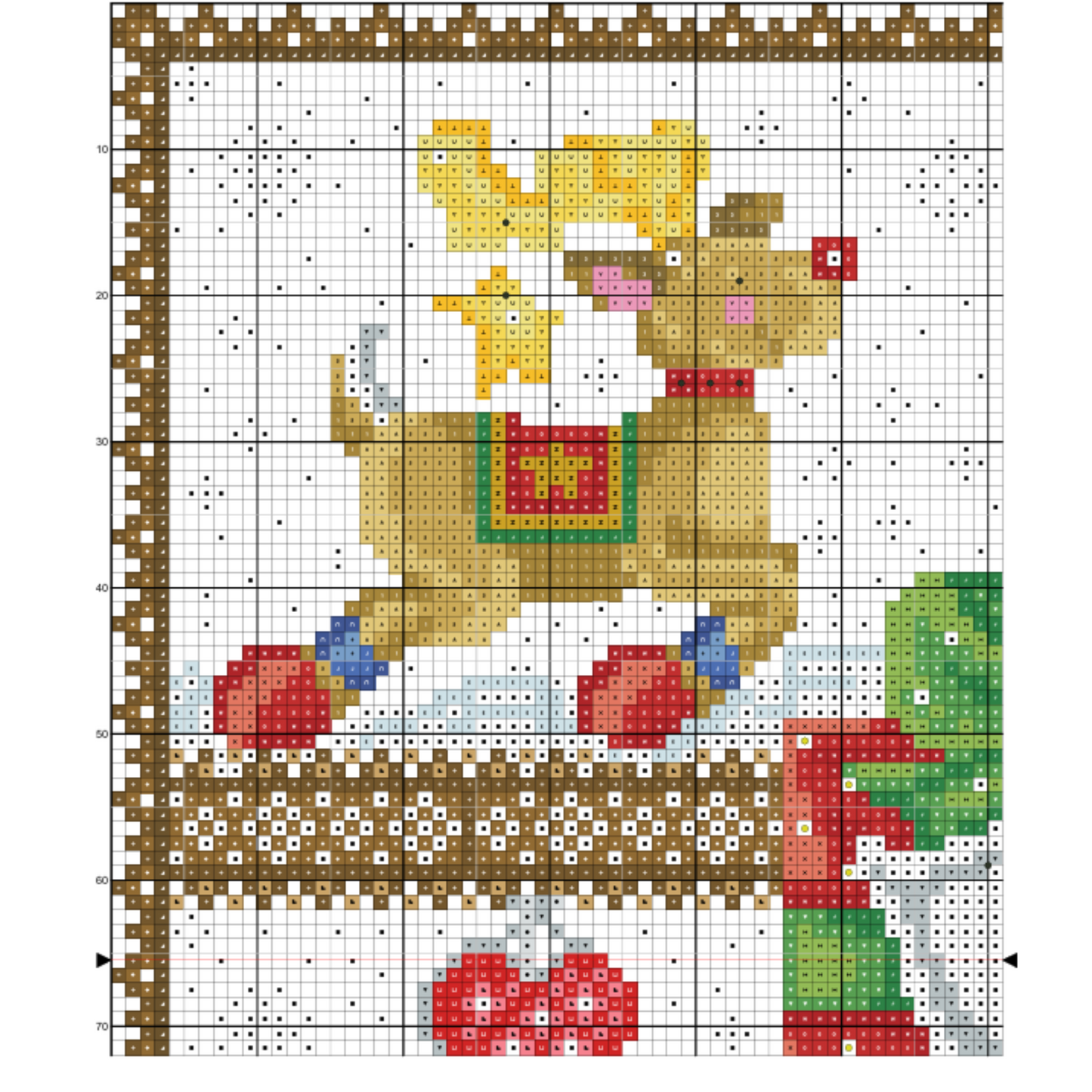 Christmas Sampler Cross Stitch Pattern, Christmas Ornaments Embroidery Tutorial, PDF Instant Download, Mini Cross Stitch, Needlepoint Chart