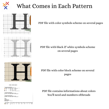 Home Sweet Home | Cross Stitch Pattern | Instant download PDF |Modern Cross Stitch