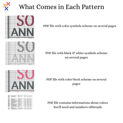 Birth announcement modern cross stitch pattern, baby, personalized, boy girl nursery decor, counted, chart, gift DIY, digital PDF