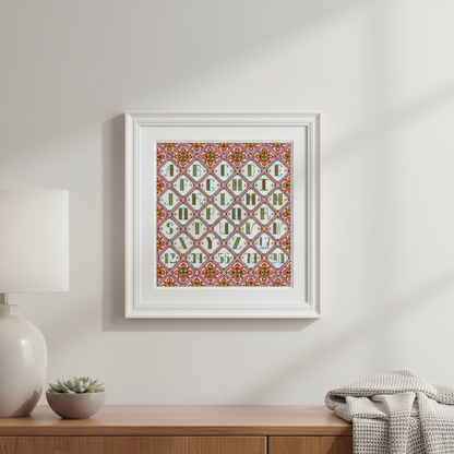 ABC Sampler — Cross Stitch Pattern