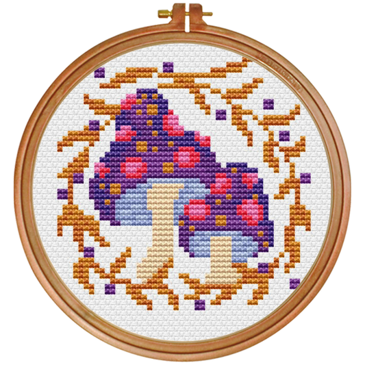 Forest Magic Cross Stitch Pattern 🍄