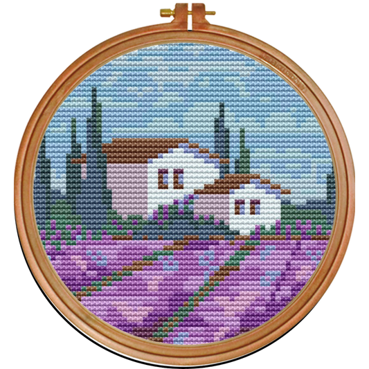 Lavender Dreams Cross Stitch Pattern