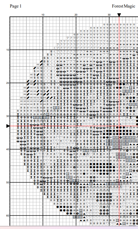 Forest Magic — Cross Stitch Pattern