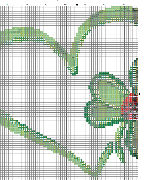 Lucky Love Cross Stitch Pattern PDF