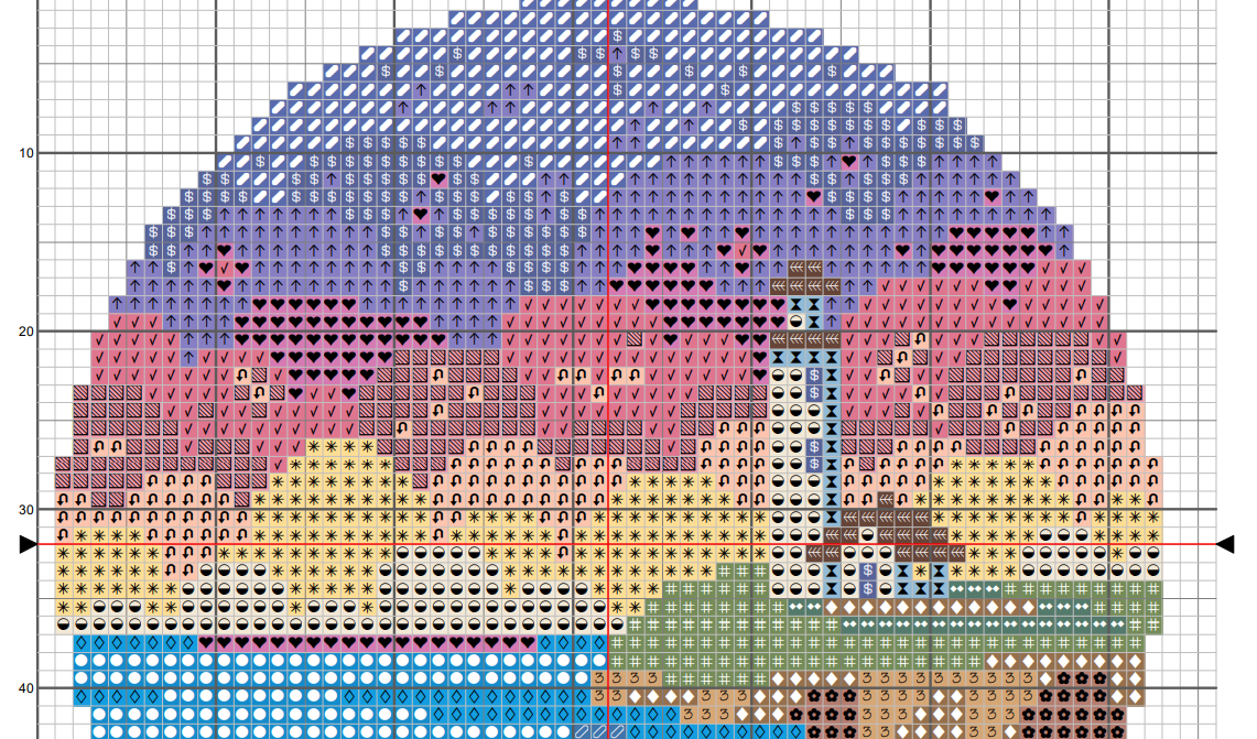 Lighthouse Sunset Cross Stitch Pattern - Digital Download