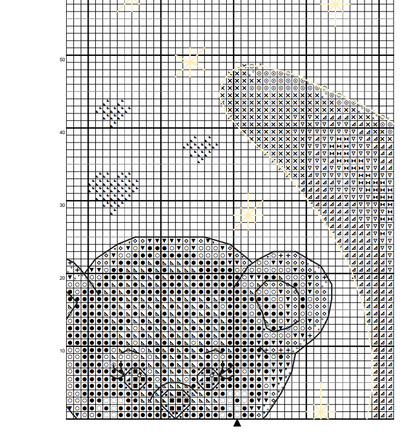 Sweet Dreams Teddy Bear Cross Stitch Pattern