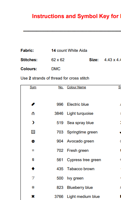 Sunflower Bouquet Cross Stitch Pattern — Instant PDF Download
