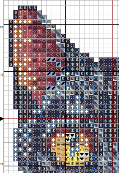 Luna — Black Cat Cross Stitch Pattern