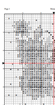 Monarch Night — Cross Stitch Pattern PDF