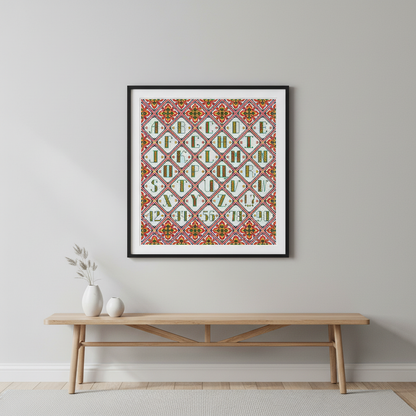 ABC Sampler — Cross Stitch Pattern