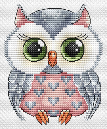FREE Owl Cross Stitch Pattern PDF | Instant Download