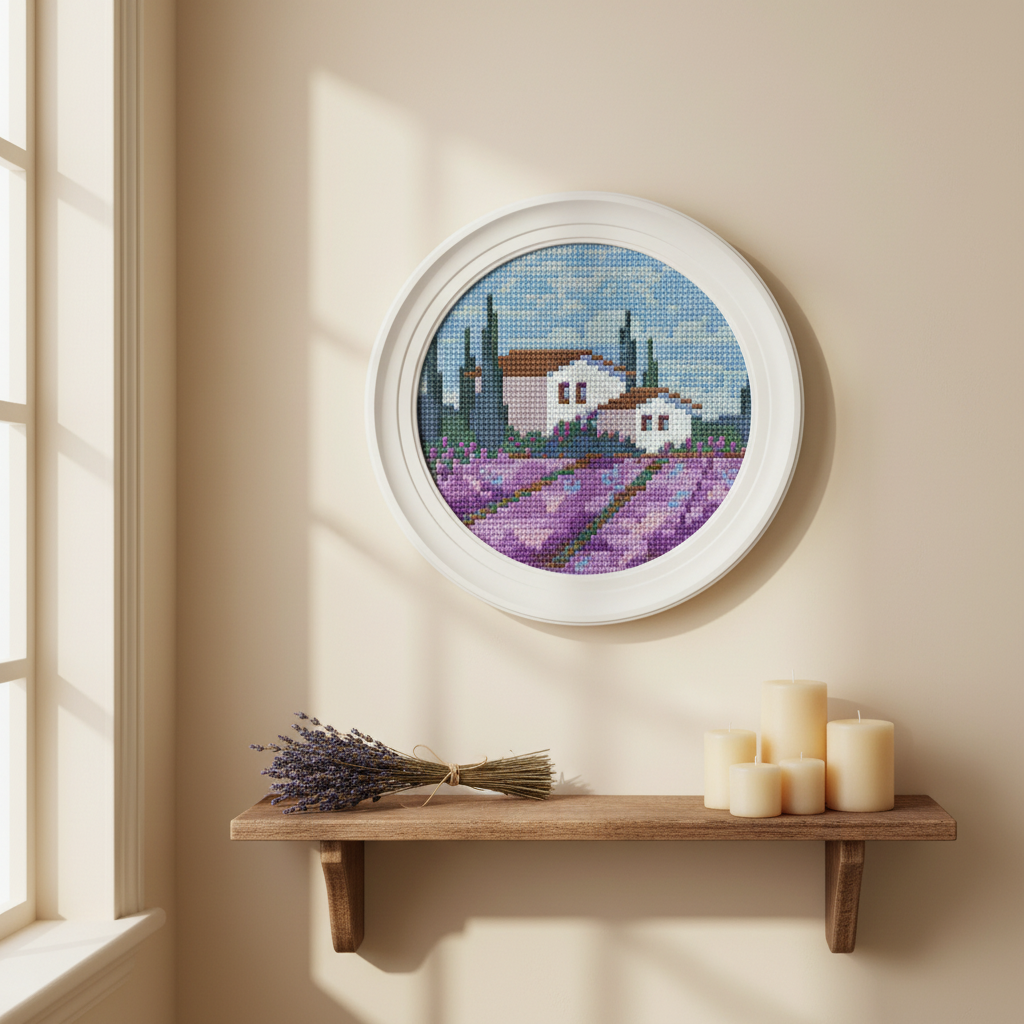 Lavender Dreams Cross Stitch Pattern